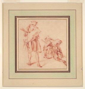 Deux recrues - Jean Antoine Watteau