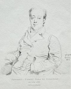 Frédéric 5ème comte de Guilford, 1815