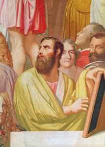 Hommage à Homère (détail en bas à droite) (tapisserie)