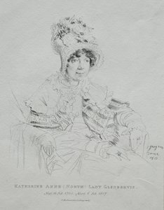 Katherine Anne Lady Glenbervie - Jean Auguste Dominique Ingres