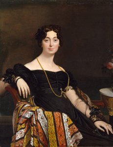 Madame Jacques-Louis Leblanc - Jean Auguste Dominique Ingres