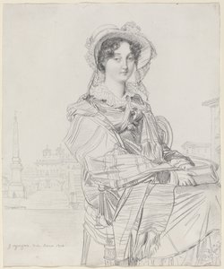 Mme Charles Badham - Jean Auguste Dominique Ingres