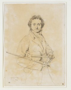 Niccolo Paganini, violonsSt. 1819 ... - Jean Auguste Dominique Ingres