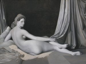 Odalisque en grisaille, vers 1824-1834