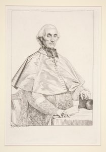 Portrait de Gabriel Courtois de Pressigny - Jean Auguste Dominique Ingres