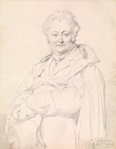 Portrait de Guillaume Guillon-Lethière - Jean Auguste Dominique Ingres
