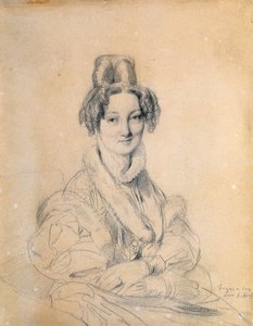 Portrait de Madame Hittorff - Jean Auguste Dominique Ingres
