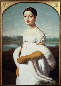 Portrait de Mademoiselle Caroline Rivière - Jean Auguste Dominique Ingres
