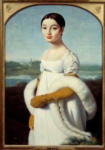 Portrait de Mademoiselle Caroline Riviere - Jean Auguste Dominique Ingres