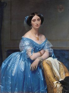 Portrait de la princesse Albert de Broglie - Jean Auguste Dominique Ingres