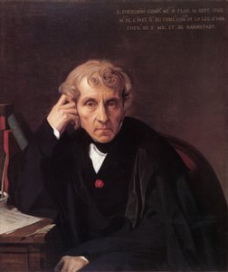 Portrait du compositeur Luigi Cherubini 1760-1842, 1841