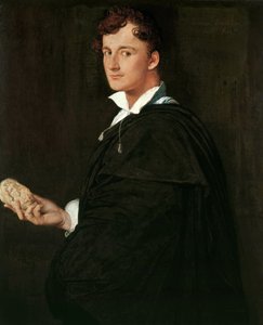 Portrait du sculpteur Lorenzo Bartolini 1777-1850, 1806 - Jean Auguste Dominique Ingres
