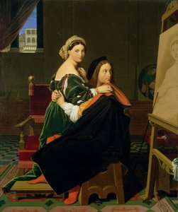 Raphaël et la Fornarina, 1814