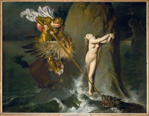 Roger et Angélique, scène de l