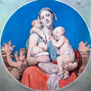 Étude pour le vitrail de la Chapelle Saint Ferdinand, 1833