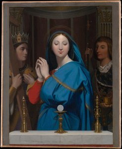 La Vierge adorant l