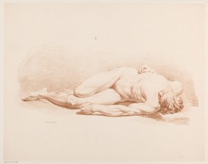 Homme nu allongé