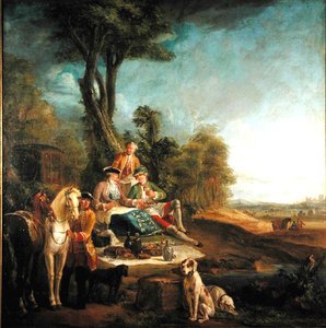 Un déjeuner de chasse