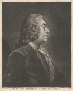 Ph. Cl. A. de Thubières, Comte de Caylus - Jean Baptiste André Gautier Dagoty