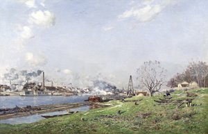 La Seine à Conflans-Charenton, 1892