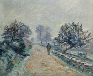 Route de Crozard, Petit Brouillard et Gelée Blanche, 1910 - Jean Baptiste Armand Guillaumin