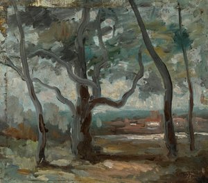 Le Grand Arbre (étude) - Jean Baptiste Camille Corot