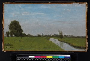 Paysage hollandais, 1854