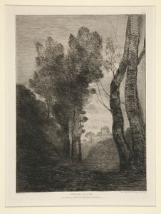 Environs de Rome - Jean Baptiste Camille Corot