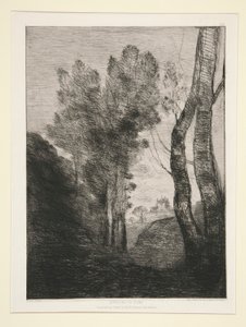 Environs de Rome - Jean Baptiste Camille Corot