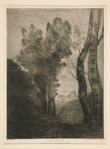 Environs de Rome - Jean Baptiste Camille Corot