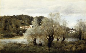 Pêcheur au bord de l