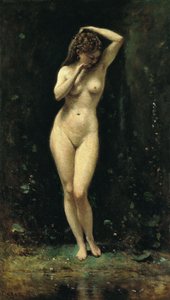Français :  Le Bain de Diane (La Fontaine) Diana Bathing (The Fountain)