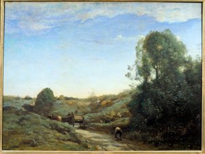 La Charrette - Souvenir de Marcoussis (près de Montlhéry)