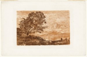 Lac au Tyrol - Jean Baptiste Camille Corot