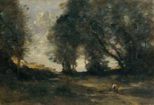 Paysage, vers 1860 (huile sur toile) - Jean-Baptiste-Camille Corot