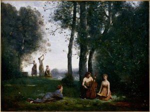 Le Concert champêtre - Jean Baptiste Camille Corot