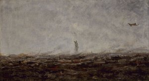 Le Rêve : Paris incendié, septembre 1870 - Jean Baptiste Camille Corot