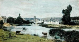 Les Châteaux - Jean Baptiste Camille Corot