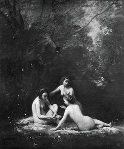 Nymphes quittant le bain, 1843