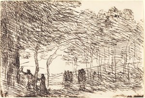 Orphée entraînant Eurydice, 1860