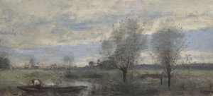 Palluel, batelier dans les marais