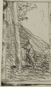 Gribouillage - Jean Baptiste Camille Corot