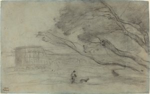 Souvenir : Paysage romain avec le Colisée
