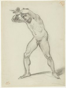 Nu masculin debout - Jean Baptiste Camille Corot