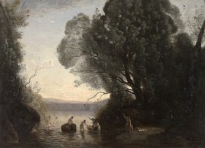 Le Bain de Diane, vers 1855 - Jean Baptiste Camille Corot