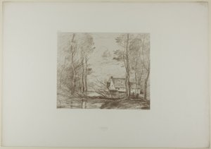 Le moulin de Cuincy, près de Douai