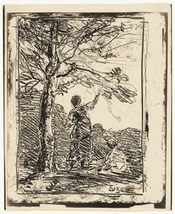 La jeune fille et la mort - Jean Baptiste Camille Corot