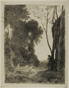 Le jeune berger, deuxième planche