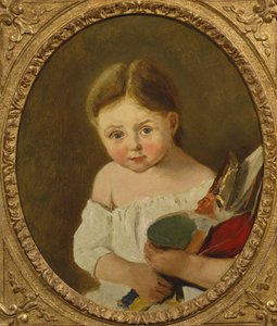La plus jeune fille de M. Edouard Delalain, vers 1845-50