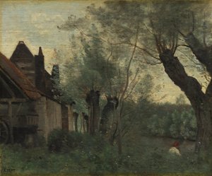 Saules et ferme à Sainte-Catherine-lès-Arras